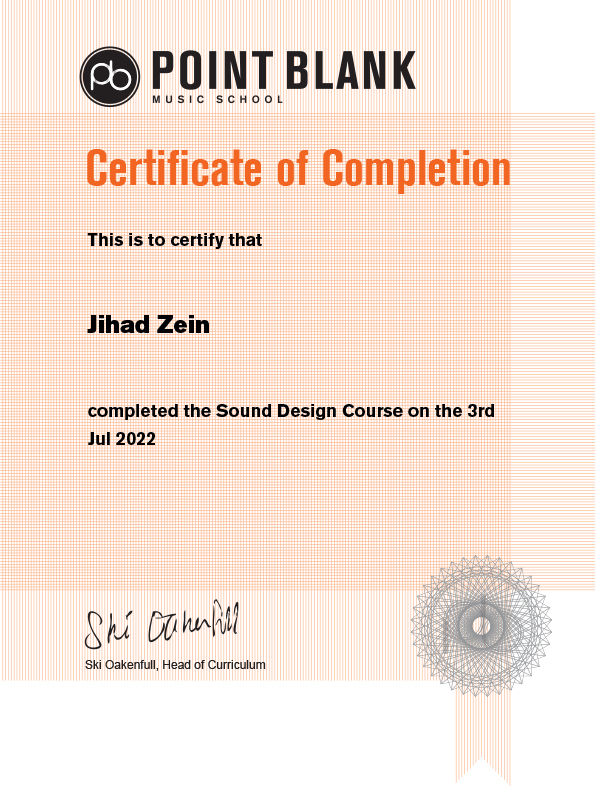 jihadzeinsounddesigncoursecertificateofcompletion